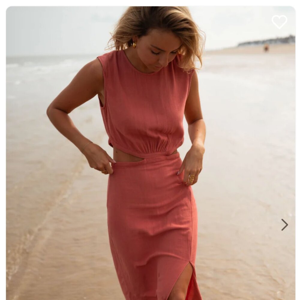 Easy Clothing Brick Aubry Dress size S/M